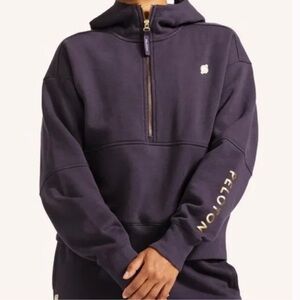 Peloton Quarter Zip Pullover Hoodie